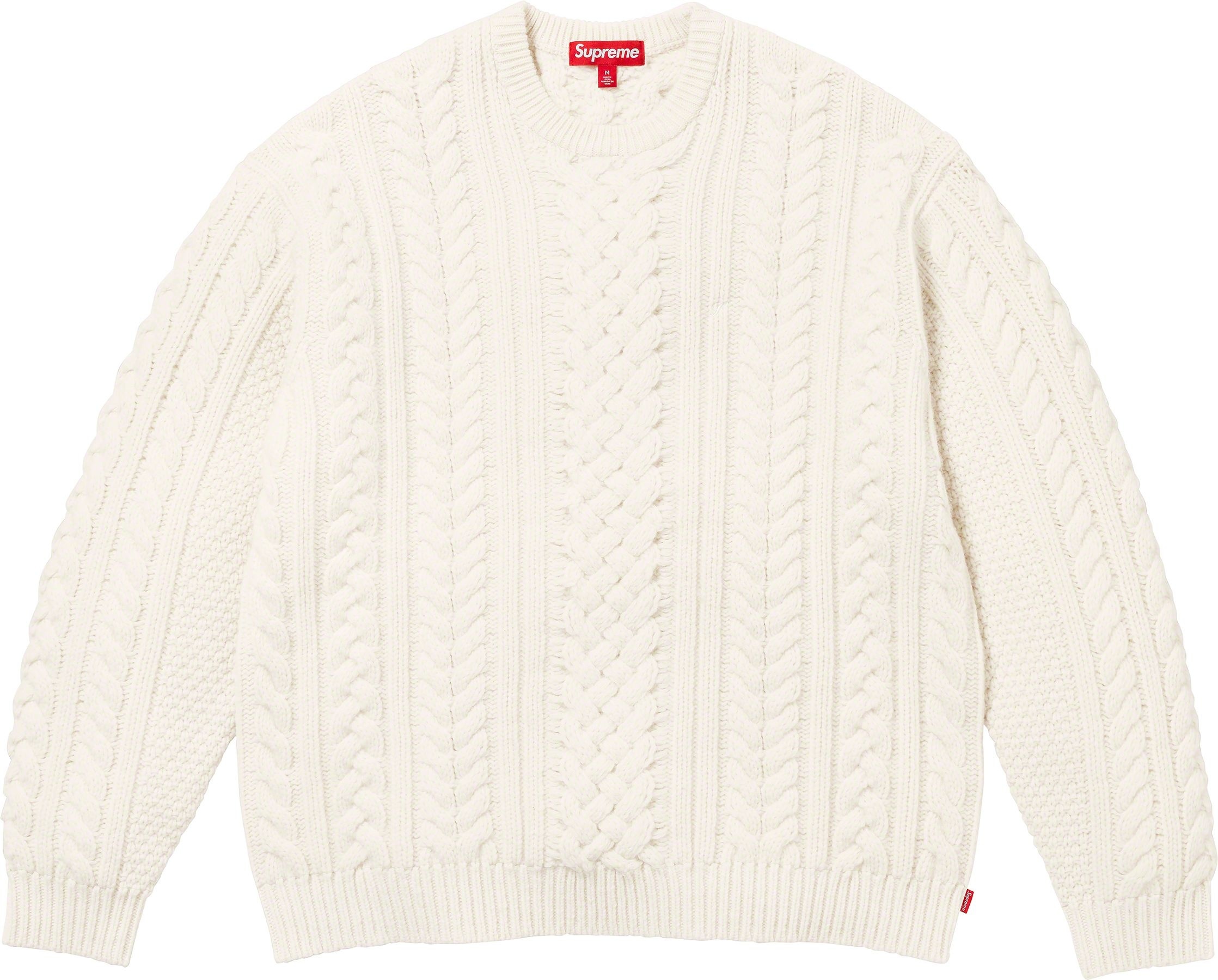 Appliqué Cable Knit Sweater view 20